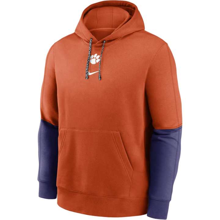 Nike Nike Clemson Tigers Sideline Team Issue Club Men's Nike College Pullover Hoodie
