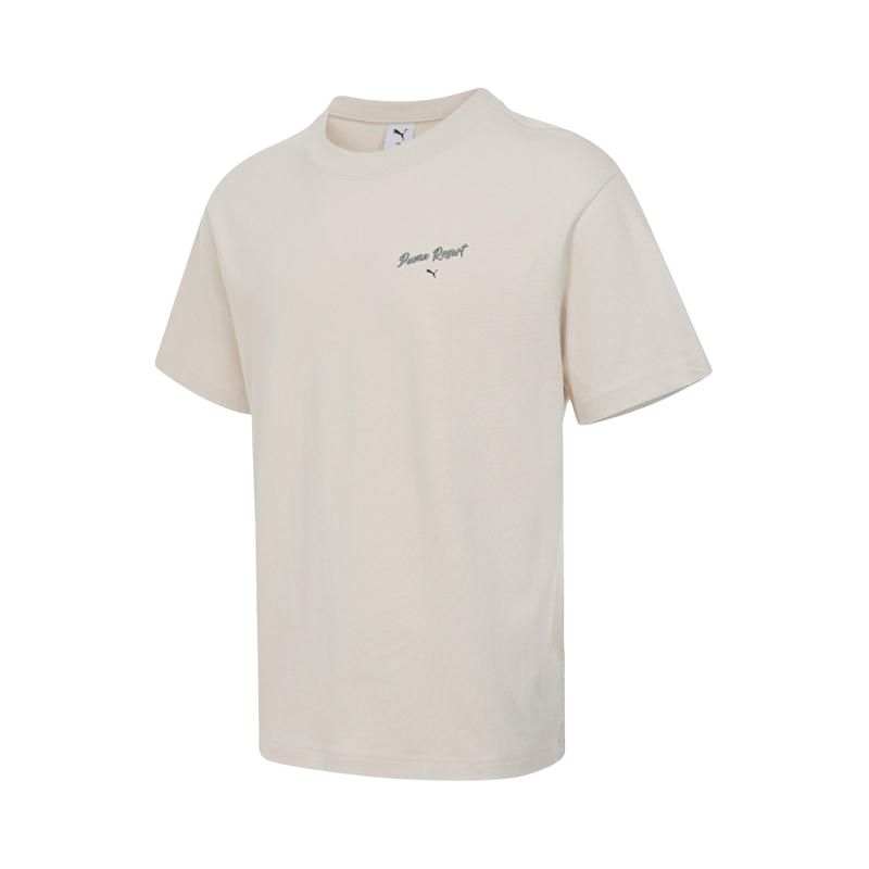 PUMA PremiumESS T Shirt Men's Light Khaki