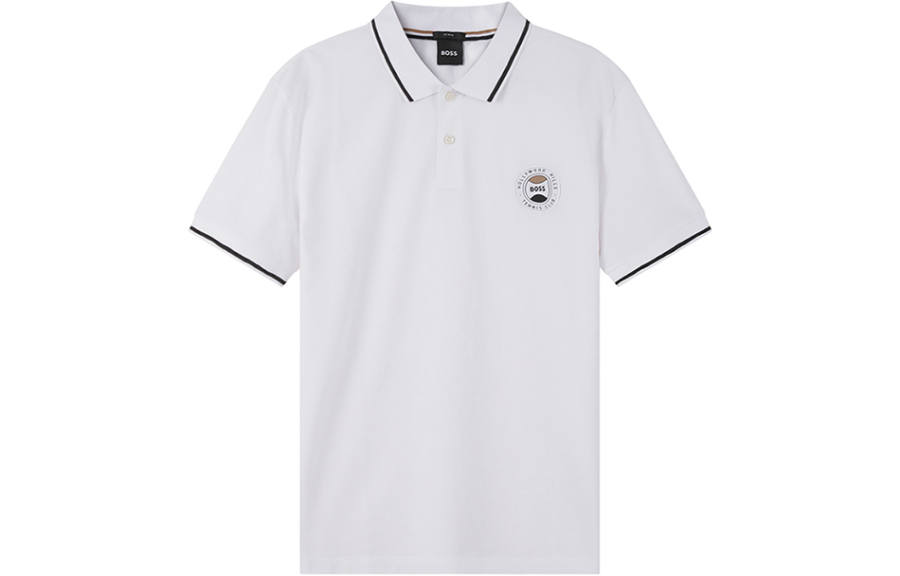 HUGO BOSS Polo Shirt Men's White