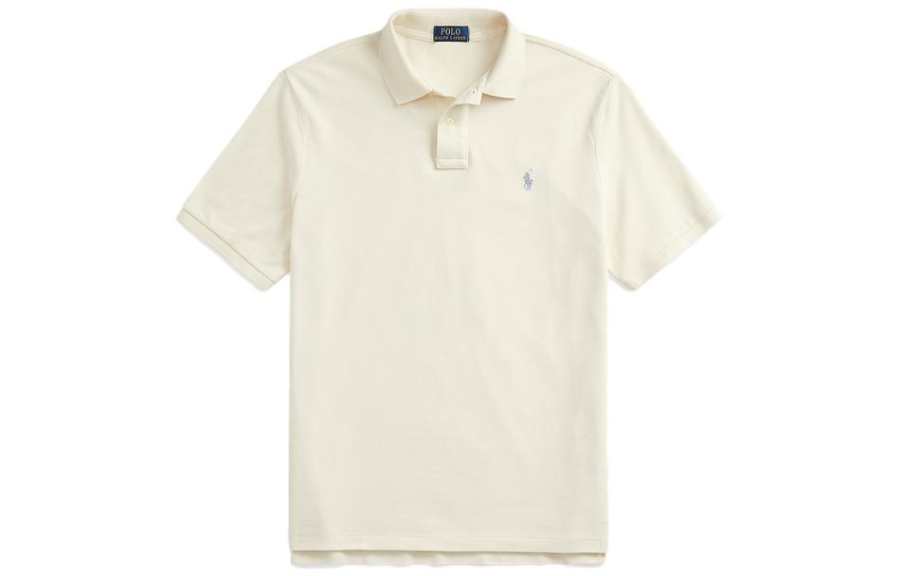 Polo Ralph Lauren FW23 Polo Shirt Custom Slim Fit Men's White
