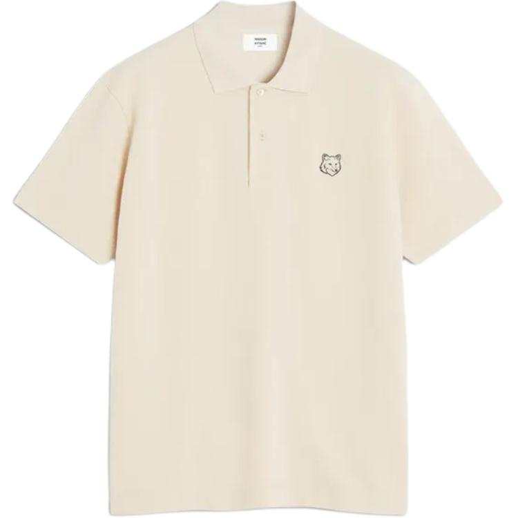 Maison Kitsune Maison Kitsuné Bold Fox Head Patch Polo Shirt