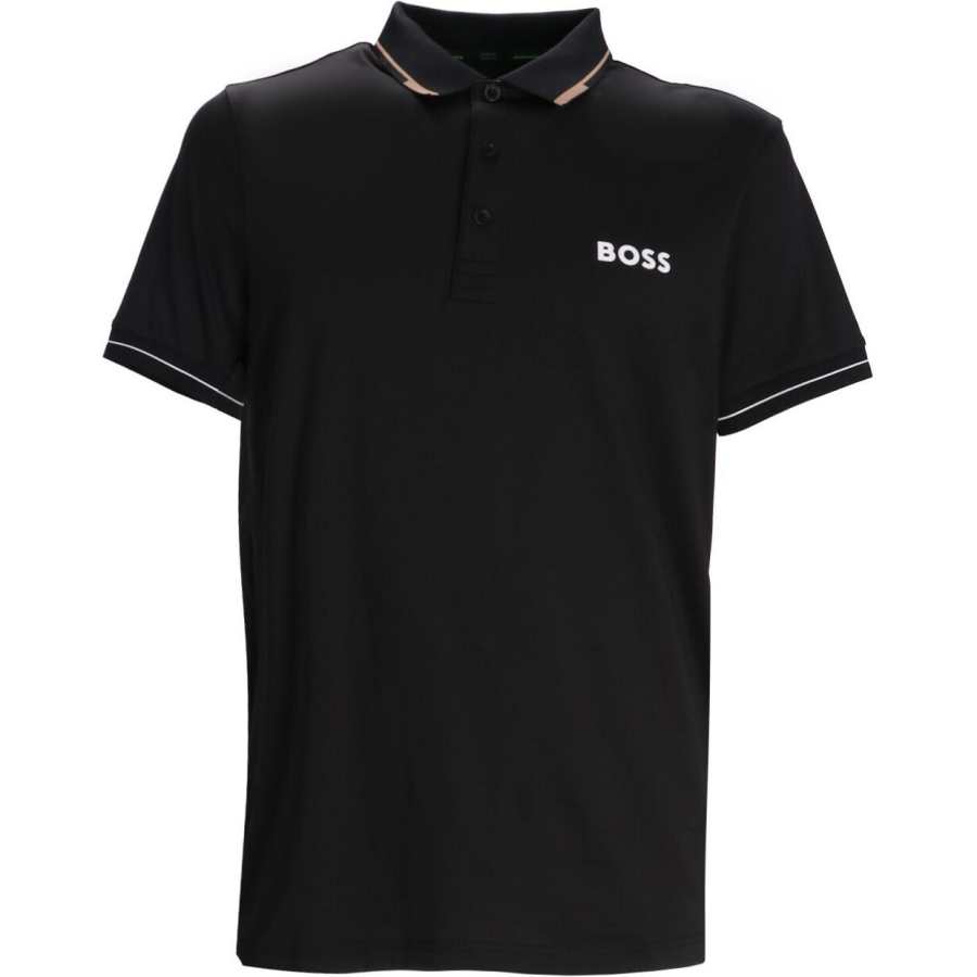 Hugo Boss Logo Printed Short-Sleeved Polo Shirt