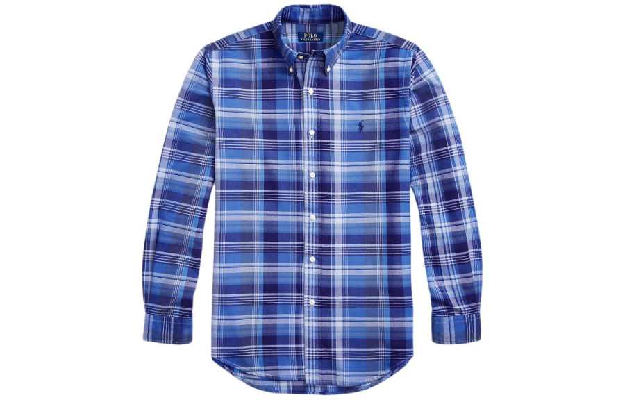 Polo Ralph Lauren Oxford Plaid Cotton Shirt