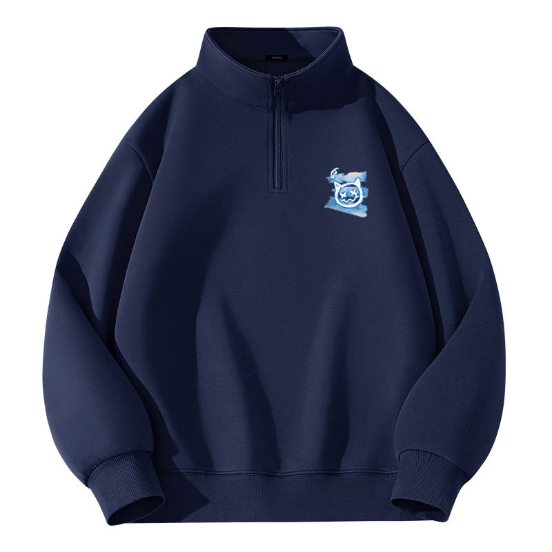 MINISO MINISO Sweatshirts Unisex Stand Collar Moderate Regular