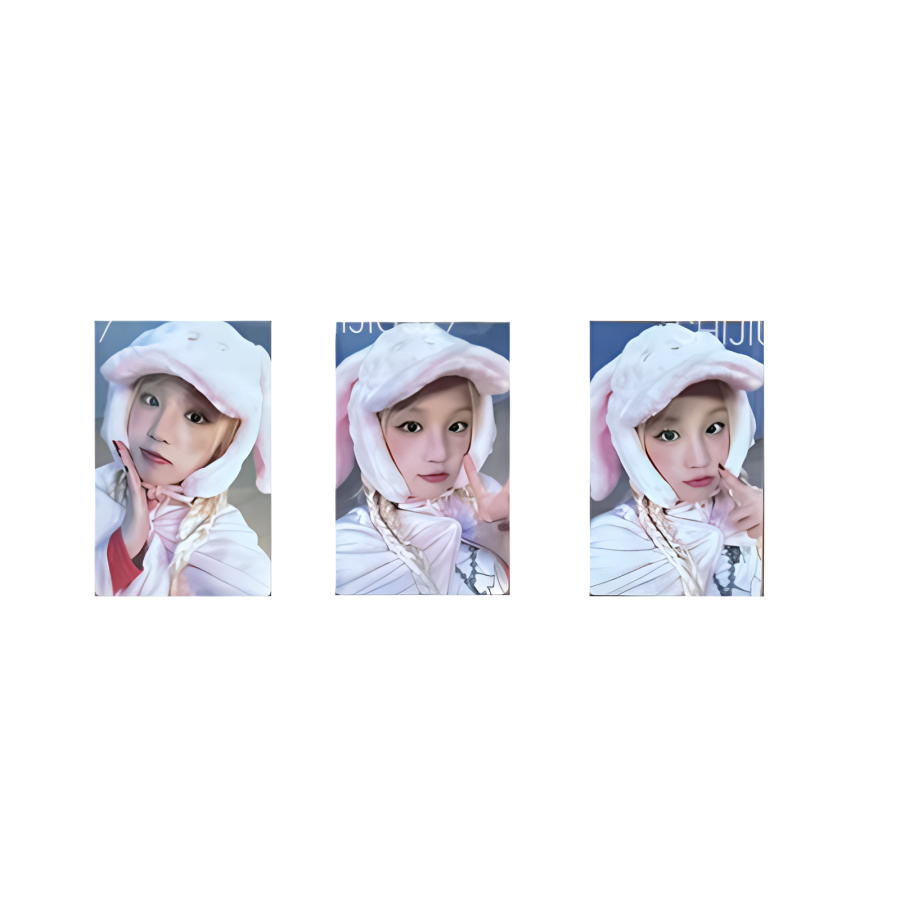 CUBE ENTERTAINMENT Song Yuqi Solo K4 3.0 Special Gift Card, Rabbit Ver Photocards 1 Pc