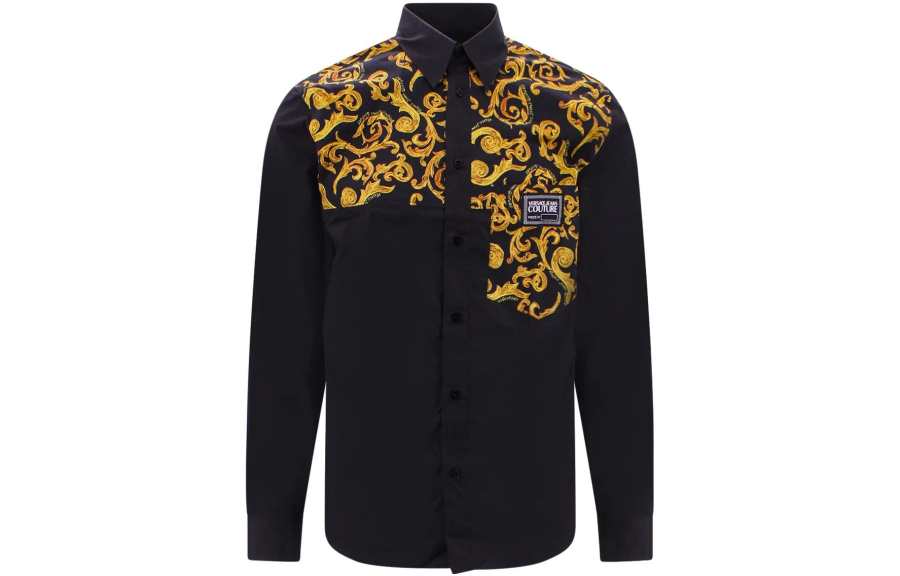 VERSACE JEANS COUTURE 【Best of: PromotionsPrevious Season】baroque-print cotton shirt