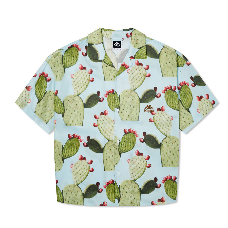Kappa Shirt Unisex Sea Salt Blue