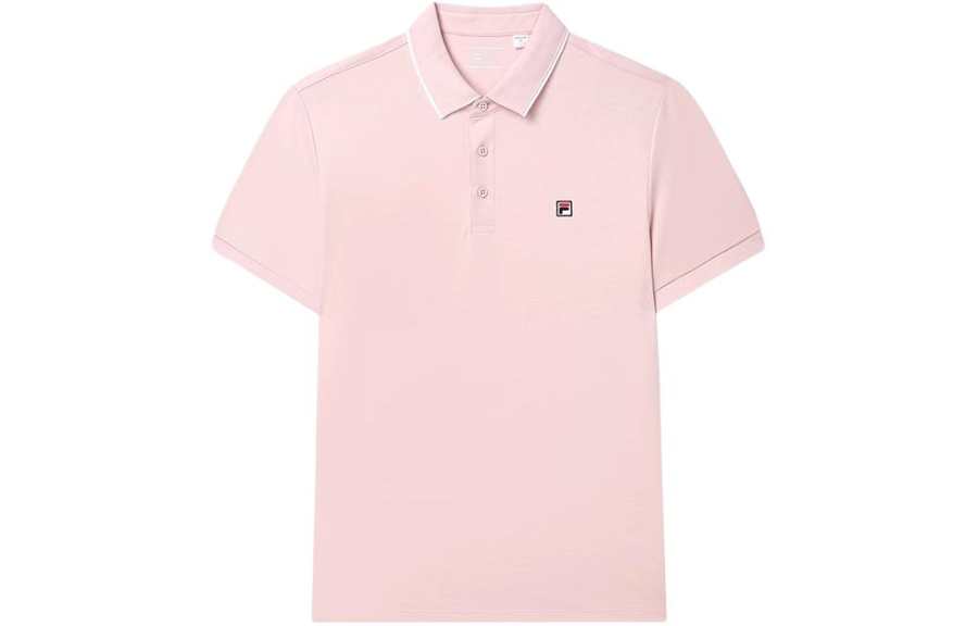 FILA Polo Shirt Men's Longlin Pink