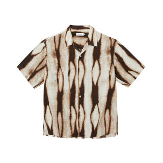 NANS STUDIO Shirts Men's Cuban Collar Thin Other