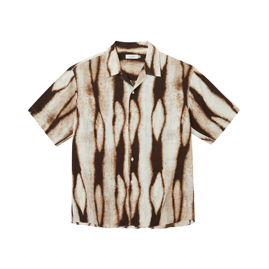 NANS STUDIO NANS STUDIO Shirts Men's Cuban Collar Thin Other