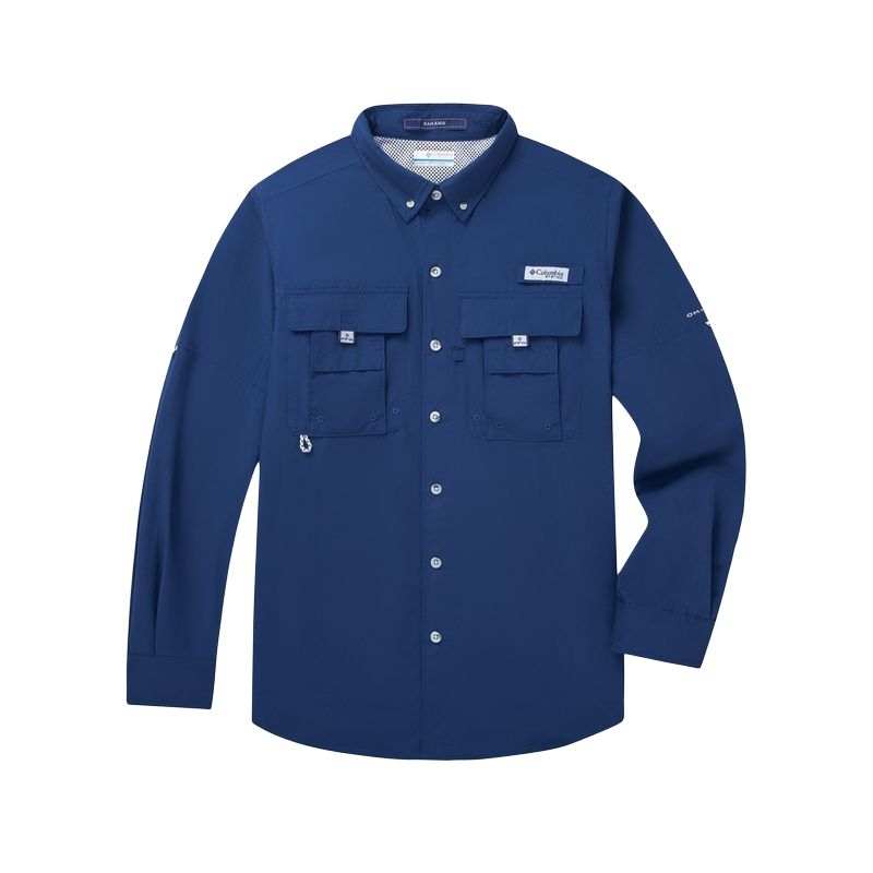Columbia Fishing Collection Bahama Shirt Unisex Blue