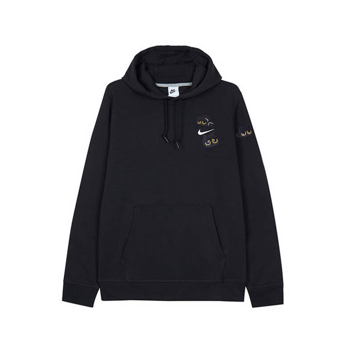 Nike Nike Sweatshirts Men's Black Hooded Moderate Other