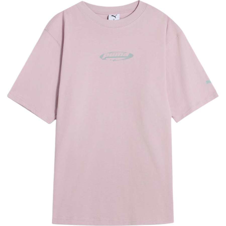 PUMA Graphic SS25 T Shirt Unisex Light Purple 90