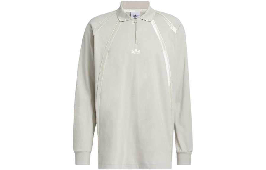 Adidas Originals RUGBY Polo Shirt Unisex Gray