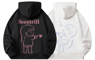 BEENTRILL Sweatshirts Unisex Hooded Moderate Other