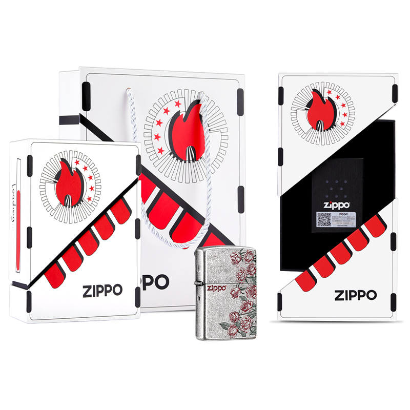 ZIPPO Love Windproof Kerosene Lighters, Gift Box Set, Free Engraving, For More Details, Contact Customer Service