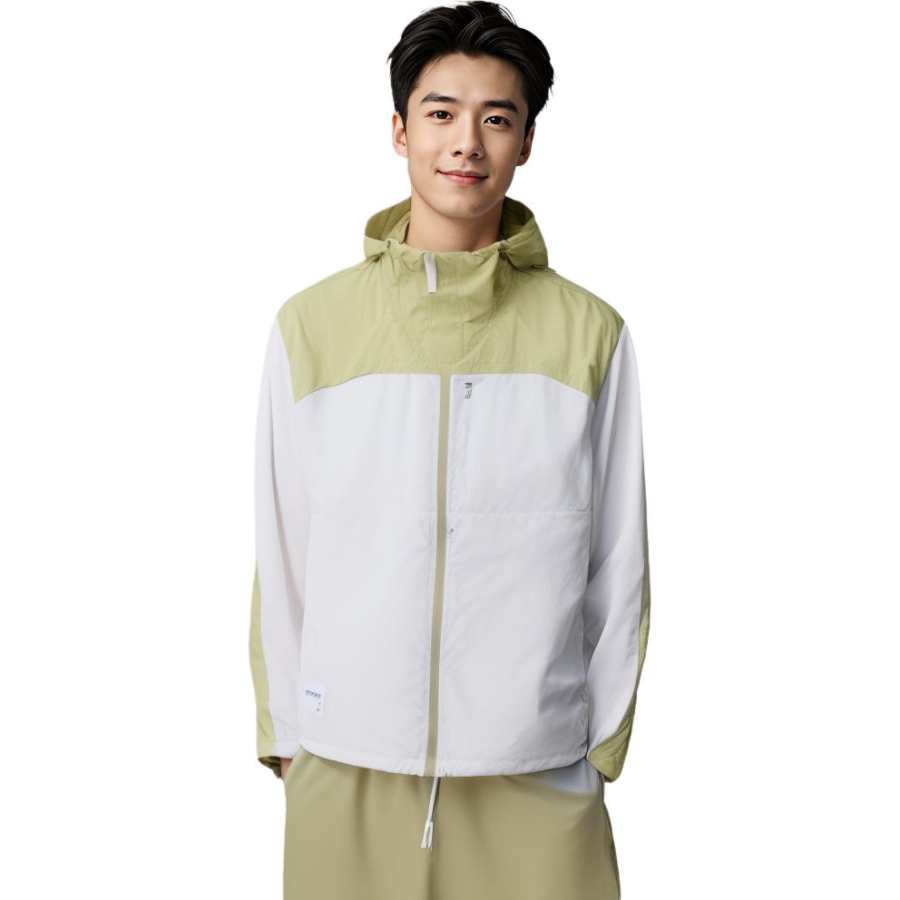 Anta Sports Life Collection Jackets & Coats Men's Rock Tea Brown/Light Sand Gray