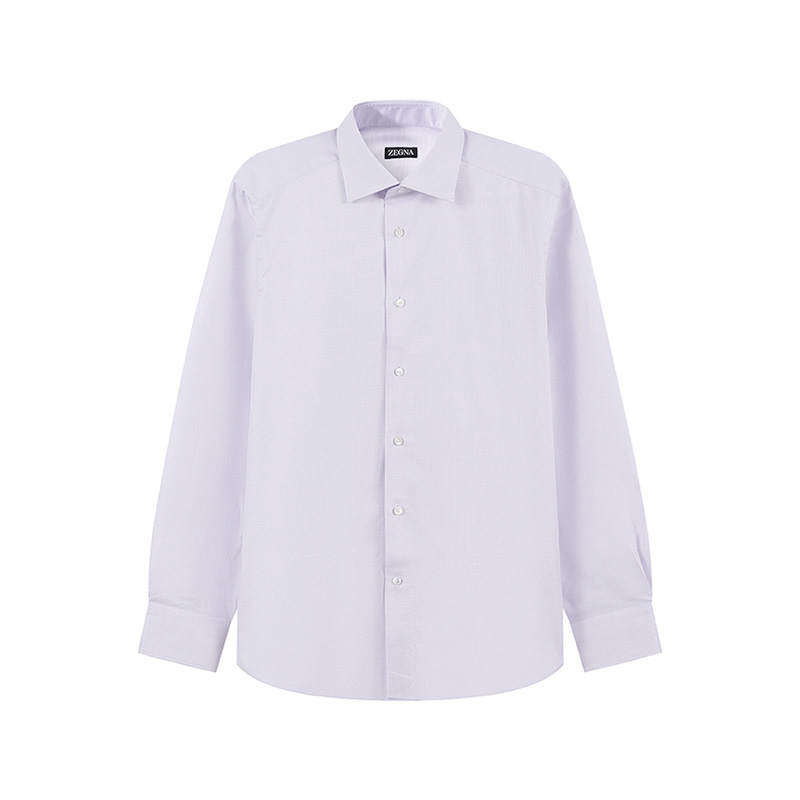 Ermenegildo Zegna SS24 Shirt Men's Light Purple