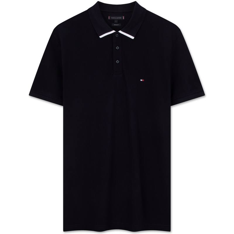 Tommy Hilfiger Logo embroidered Piqué Polo Shirt