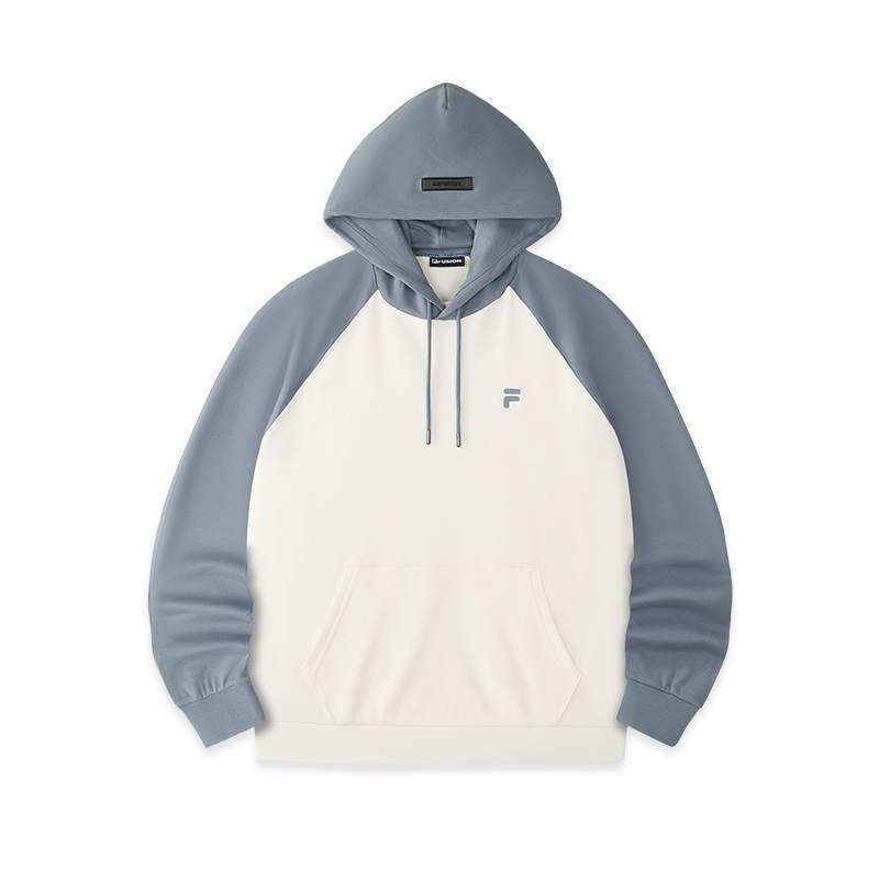 FILA FUSION Sweatshirt Unisex Blue Beige Gray