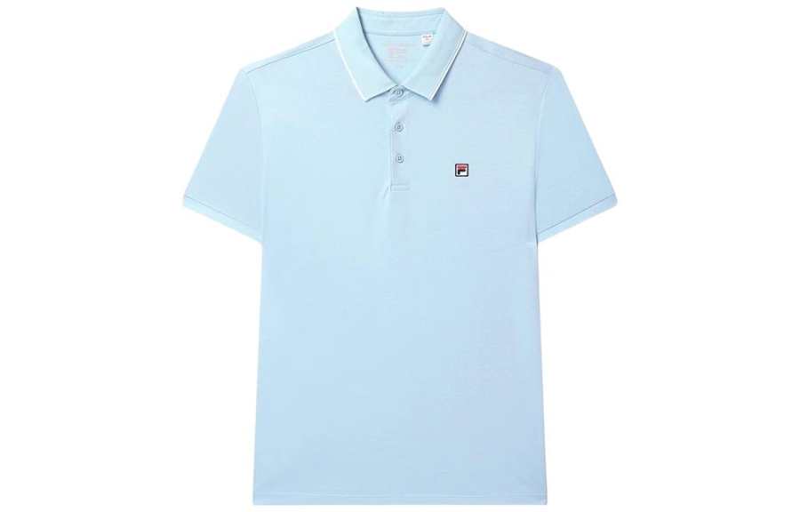 FILA Polo Shirt Men's Forget Me Not Blue