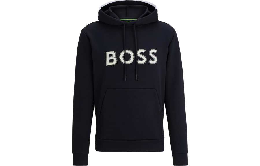 Hugo Boss logo-print hoodie