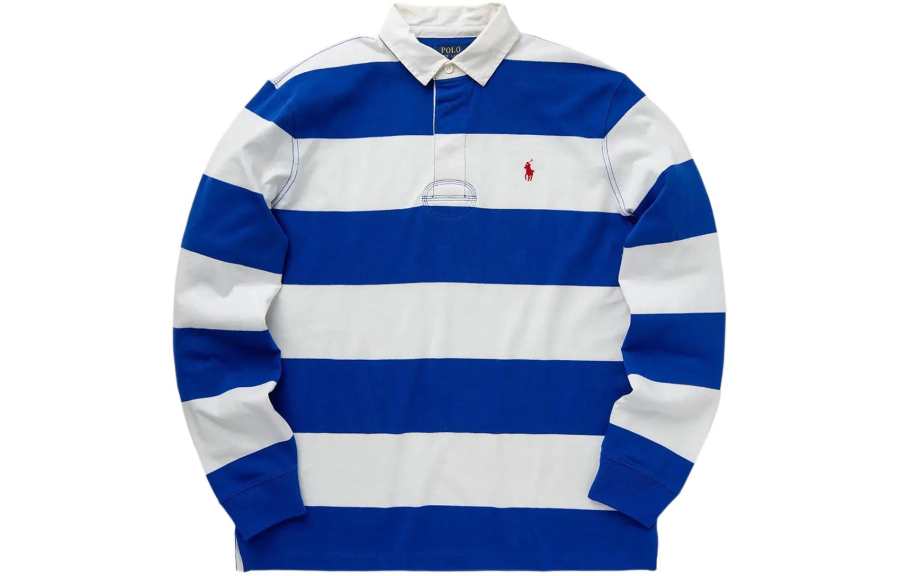 Polo Ralph Lauren Ralph Lauren embroidered-logo striped polo shirt