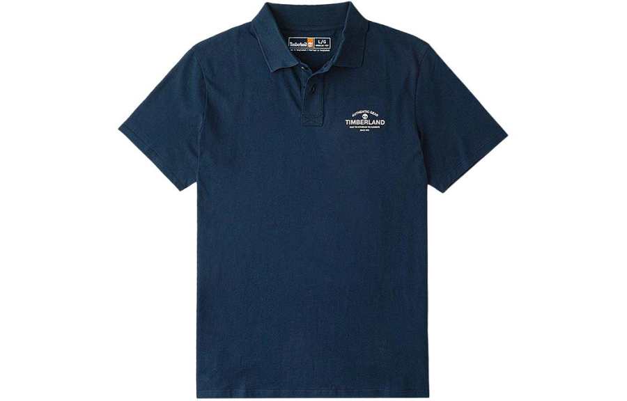 Timberland Polo Shirt Men's Dark Sapphire