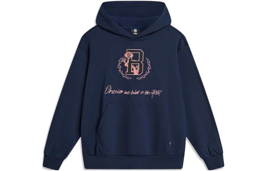 Li-Ning Li Ning Badfive Sweatshirt Unisex Dark Marine Blue