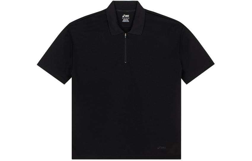 ASICS ASICS Polo Shirts Unisex Black Lapel Thin Other
