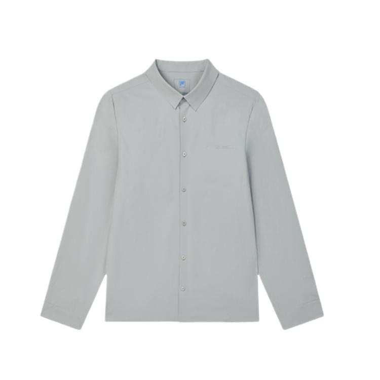FILA Shirts Men's Meteor Gray Lapel Moderate Other