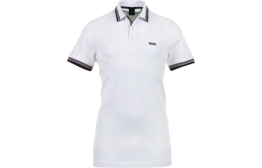 HUGO BOSS Logo Embroidered Short-Sleeved Polo Shirt
