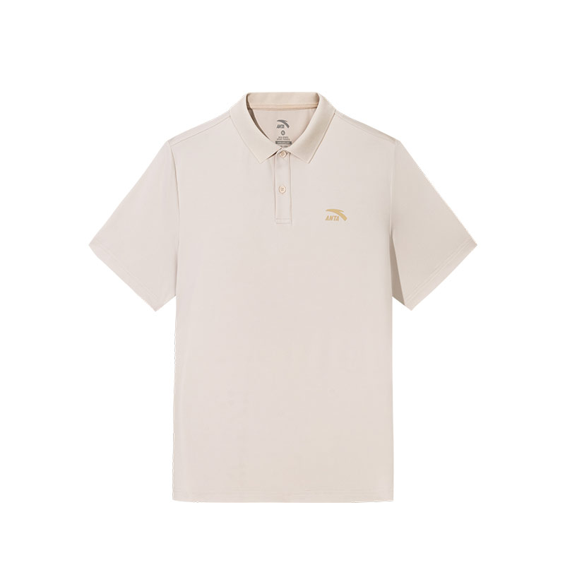 Anta Life Collection Polo Shirt Men's Gravel Gray