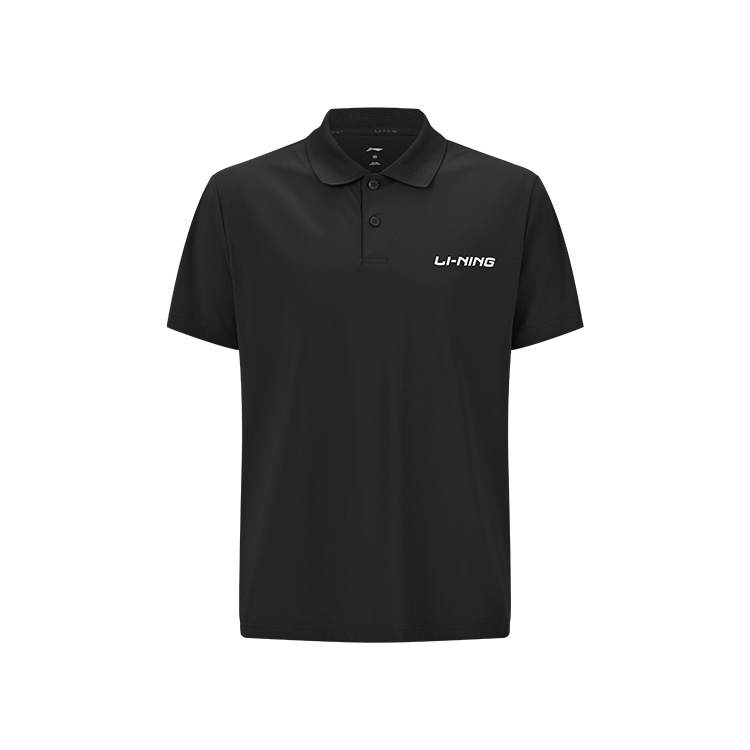 Li-Ning Li Ning Table Tennis Collection Polo Shirt Unisex Black
