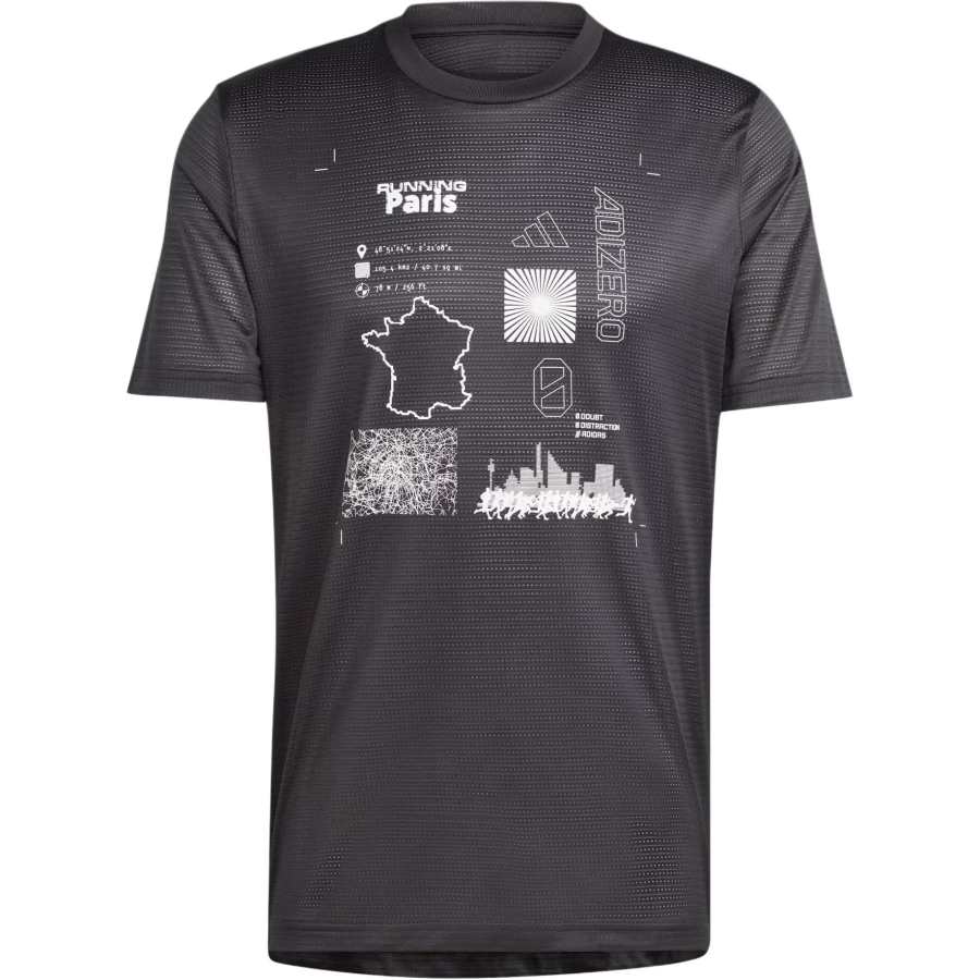 Adidas Adidas T Shirts Men's Black Crew Neck Moderate