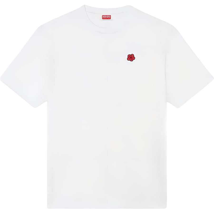 KENZO Boke Flower Embroidered Crewneck T Shirt