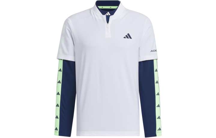 Adidas Adidas 2 in 1 Polo Shirt And Base Layer Polo Shirt Men's White