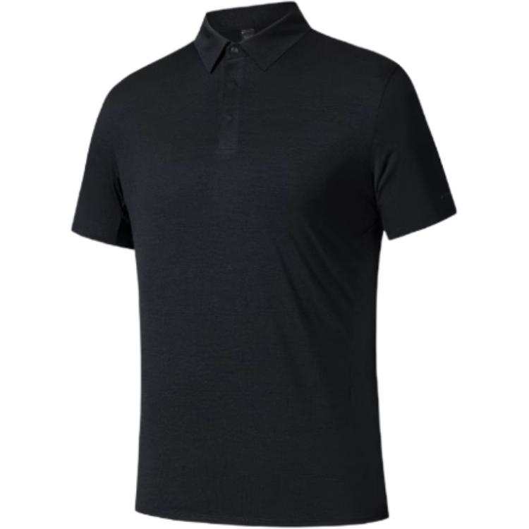 Anta Champion All Weather Collection Polo Shirt Men's Basic Black
