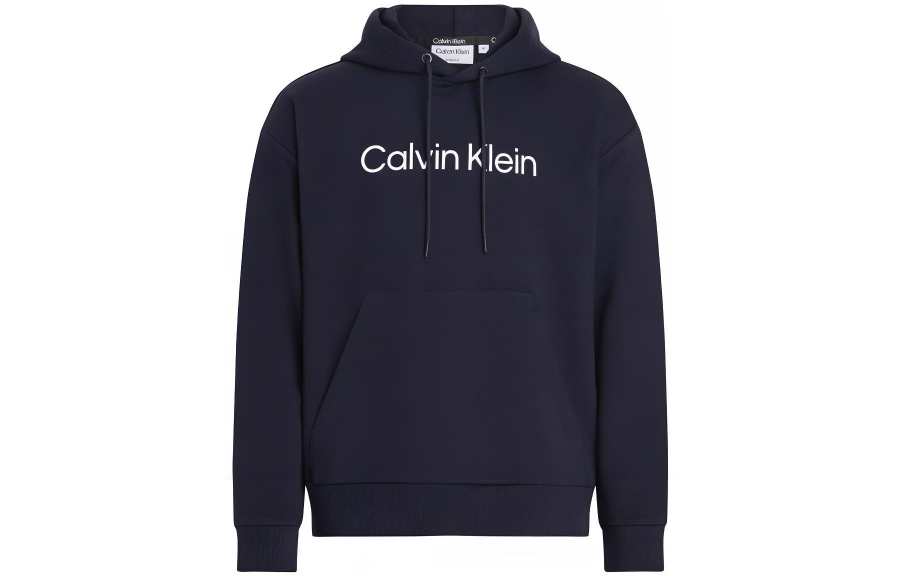 Calvin Klein Logo print Cotton Hoodie