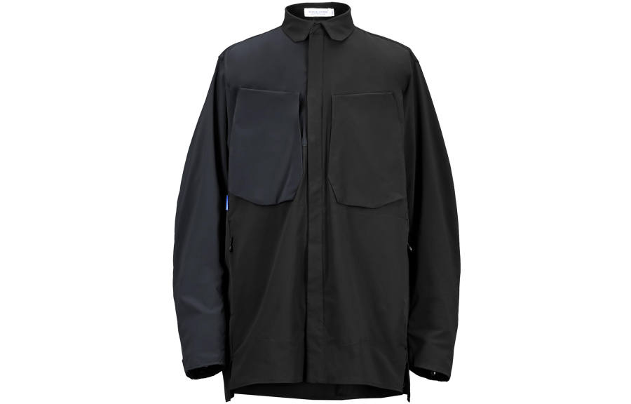 REINDEE LUSION Shirts Men's Black Lapel Thin Other