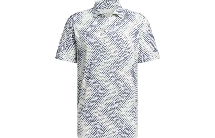 Adidas Adidas Ultimate365 Allover Print Polo Shirt Polo Shirt Men's White