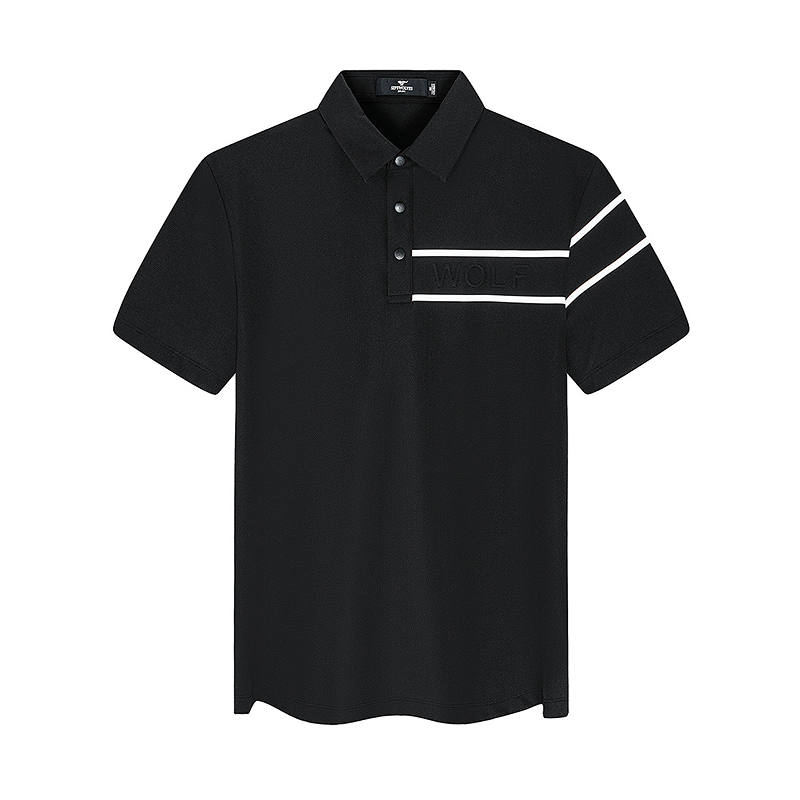 SEPTWOLVES Polo Shirts Unisex Lapel Moderate Straight Fit