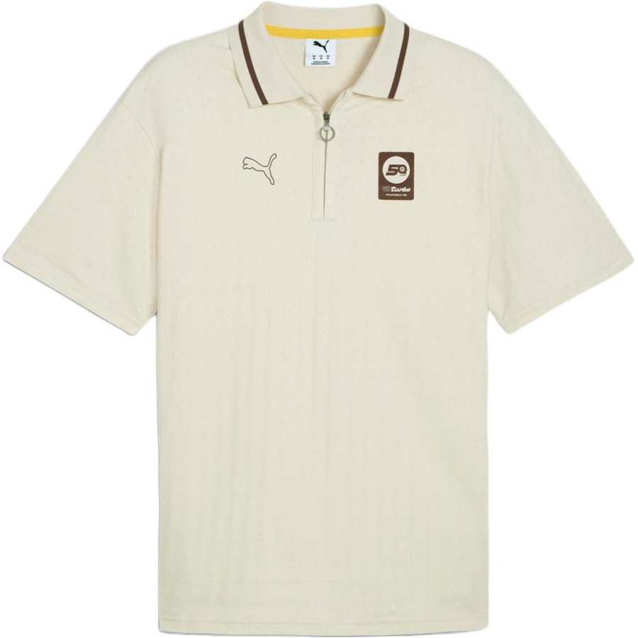 PUMA Porsche Racing Collection Statement Polo Shirt Men's Snow 02