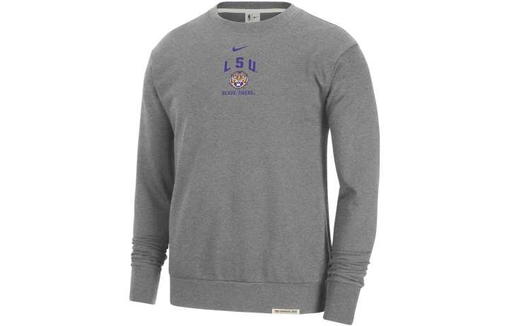 Nike Nike LSU Standard Issue Sweatshirt Men's Gray