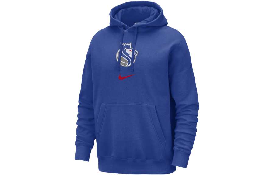 Nike Nike NBA Sacramento Kings Club Fleece City Edition Sweatshirt City Edition, Sacramento King Club Men's Blue