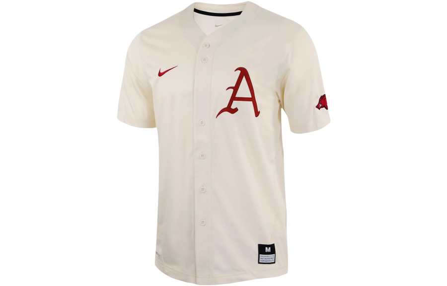 Nike Nike Arkansas Men's Nike Dri-FIT College Limited Baseball Jersey