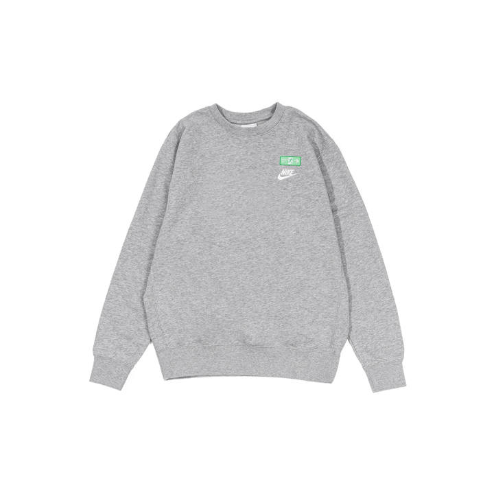Nike Nike Sweatshirts Men's Gray Crew Neck Moderate Regular
