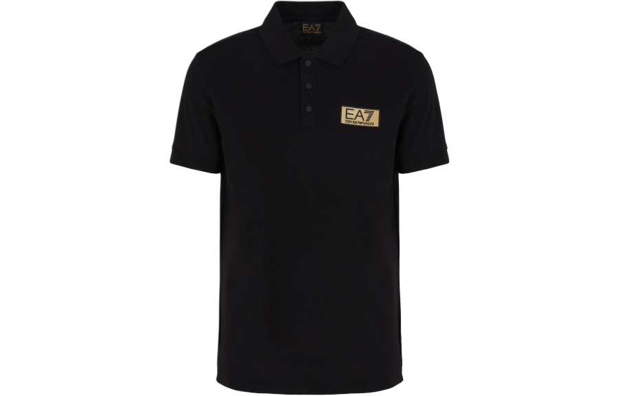 EMPORIO ARMANI Ea7 EMPORIO ARMANI Logo patch Cotton Polo Shirt