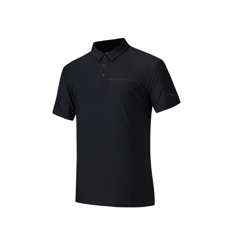 ANTA Anta Variety Training Collection Polo Shirt Men's Basic Black