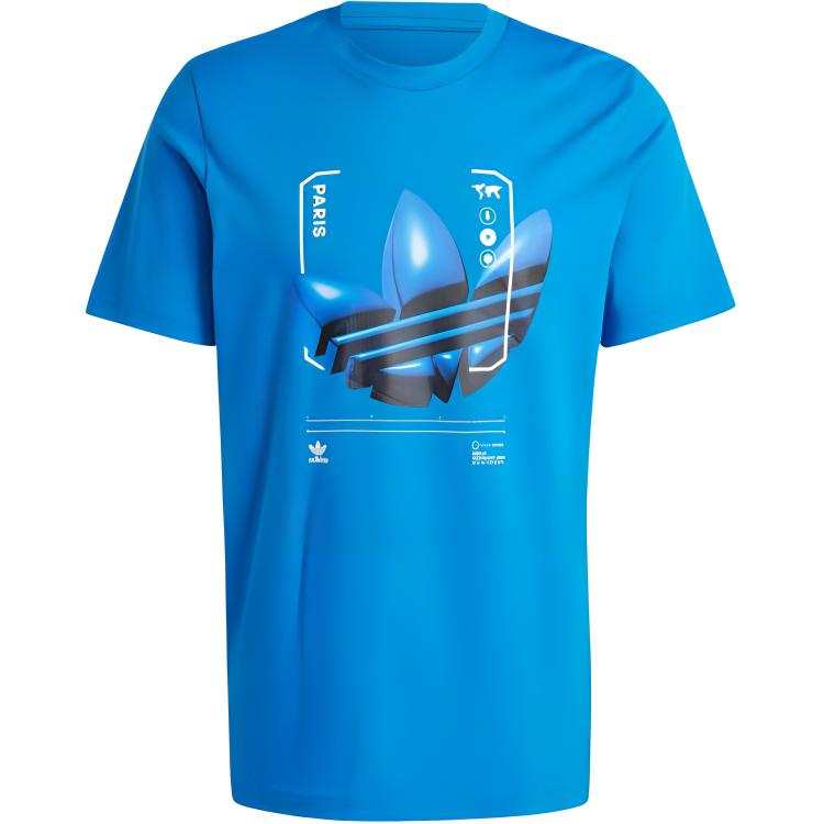 Adidas Adidas T Shirts Unisex Blue Crew Neck Moderate